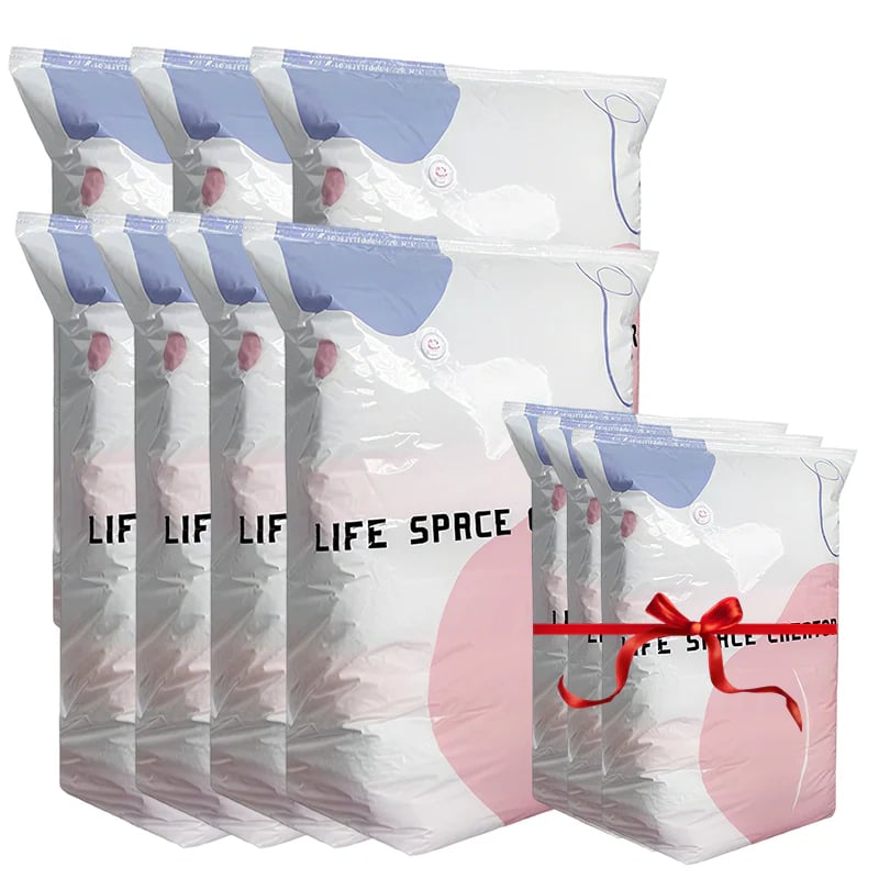 📦 Large-Capacity Vacuum Bags – No Pump Needed! 💨✨