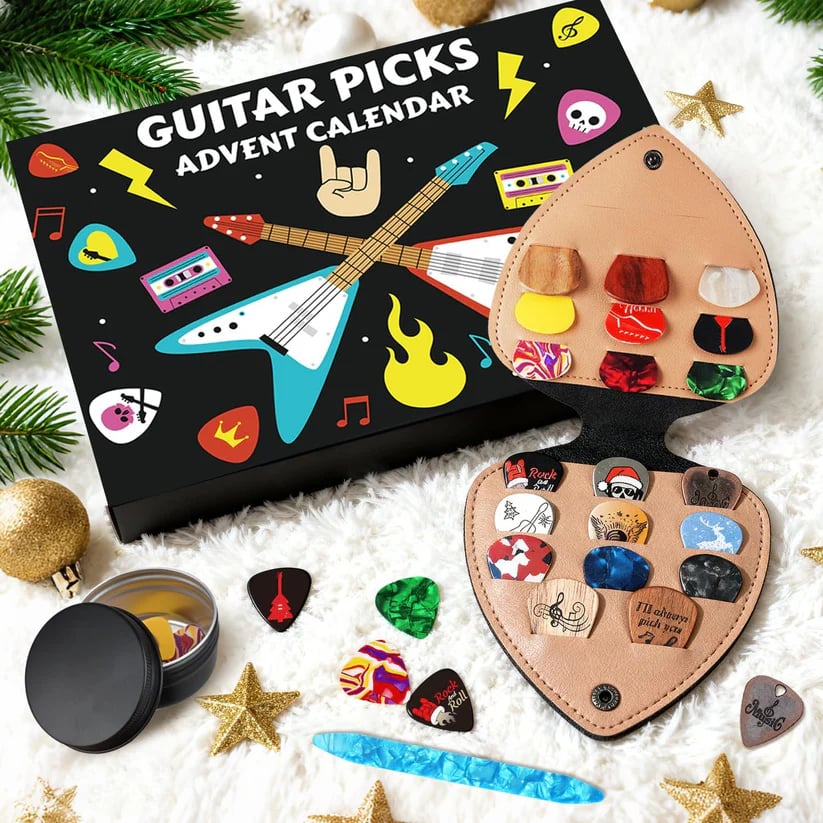 🔥49% OFF-🎸Guitar Picks Advent Calendar 2025🎁