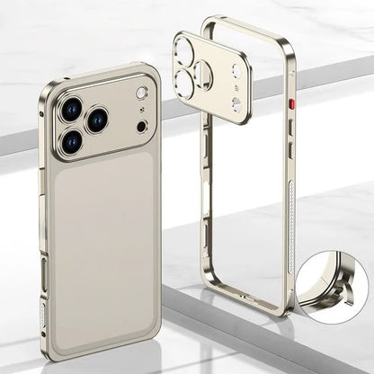 Aluminum Alloy Cooling Frame Heat Dissipation Case for iPhone 17 Series