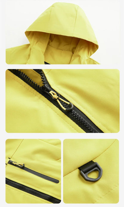 🥾LAST DAY 49% OFF👔 Waterproof Jacket: 3D-Cut Waterproof Jacket – Fits Hiking, Commuting & Casual Outings!