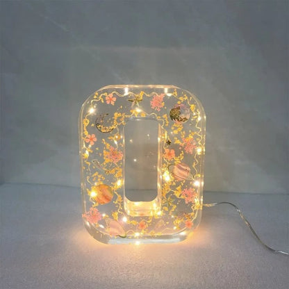 🔥Last Day 49% OFF - 🌸Flowers Resin Night Light