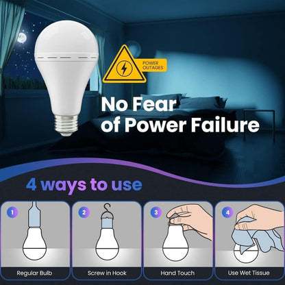 🔥LAST DAY PROMOTION SAVE 49%-Rechargeable Emergency Light Bulbs