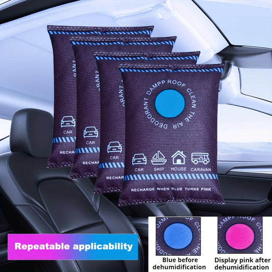 🔥Last Day 49% OFF - Reusable Car Dehumidification Bag - Moisture-Proof Dehumidification Bag - Vehicle Interior Moisture Absorption, Moisture Prevention Air Purifying