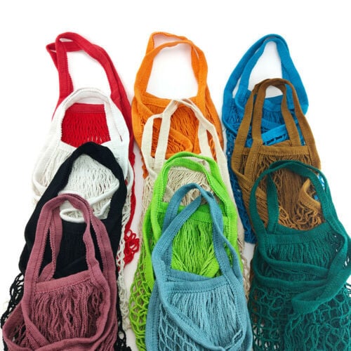 SAY NO TO PLASTIC♻️Eco-friendly Portable Mesh bag Shopping Net Bag