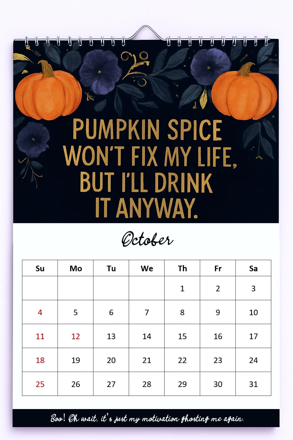 🔥BESTSELLER🔥Fuck It Again – 2026 Calendar For Women Who’ve Had Enough