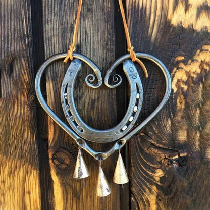 100% Handmade | The Horseshoe Heart Wind Chime ❤ (Handmade by Jordan Maynard®)