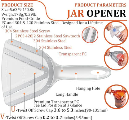 🔥Last Day 49% OFF - Multi Jar Opener for Weak Hand & Seniors with Arthritis