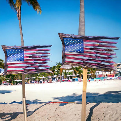 🎁Frank Handmade Wooden Flag – America 250th Anniversary (1776–2026) 🇺🇸🦅🏛️