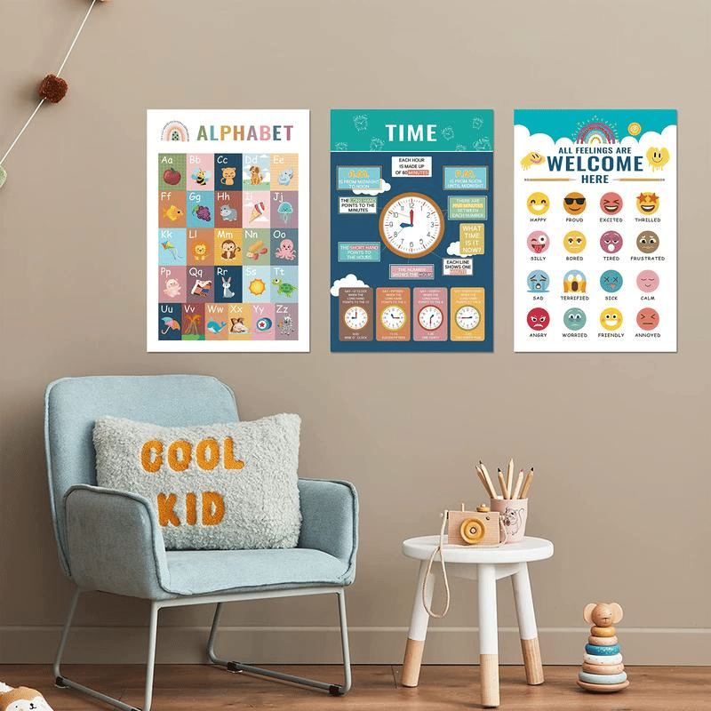 🔥Hot Sale 49% OFF🔥16 Boho Educational Posters for Toddlers