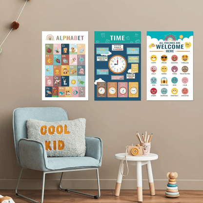 🔥Hot Sale 49% OFF🔥16 Boho Educational Posters for Toddlers