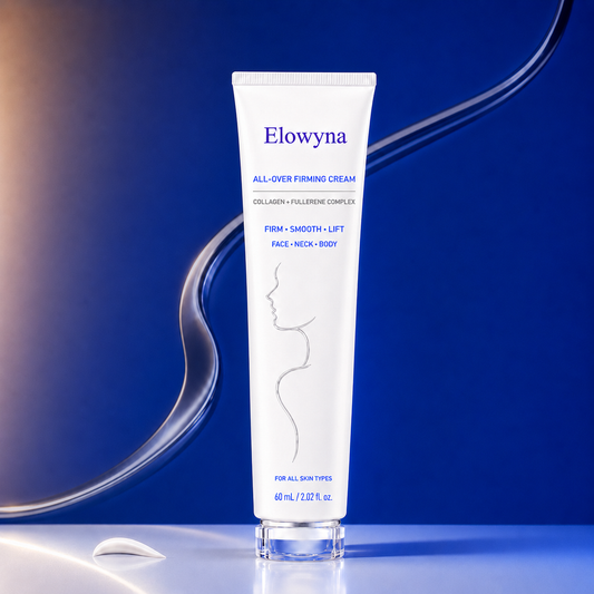 🧴✨ Elowyna All-Over Firming Cream – FDA-Compliant Formula for Men & Women – Firm, Smooth & Brighten from Face to Body