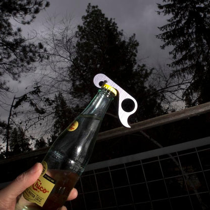 One-handed Bottle Opener
