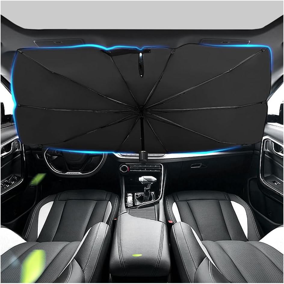 🔥Last Day 56% OFF - 2026 Upgraded Car Windshield Sun Shade Umbrella
