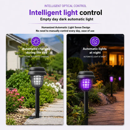 🏠Summer Essentials🦟Solar-Powered UV Mosquito Killer Lamp