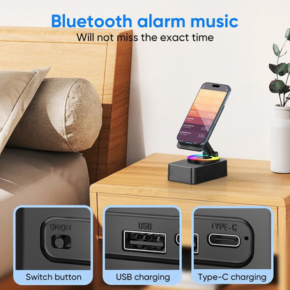 Last Day 49% OFF🤶Early Christmas Big Sale🎄5 in 1 Wireless Audio Bluetooth Speaker Phone Holder