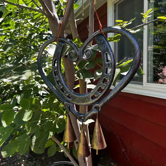 100% Handmade | The Horseshoe Heart Wind Chime ❤ (Handmade by Jordan Maynard®)