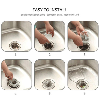 (🔥SUMMER HOT SALE-47% OFF) Disposable Sink Filter Mesh(100 PACKS)