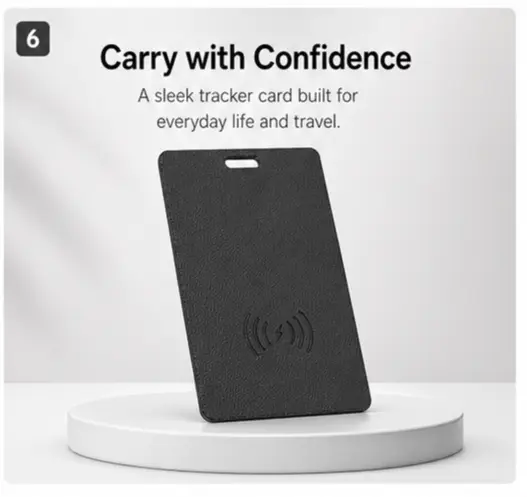 Smart Wallet Tracking Card, Global Positioning GPS Tracker
