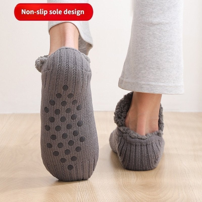 Indoor Non-slip Thermal Socks✅ Bye to Numbness, Pain and Swelling ✅ Foot issues and sensitive feet ✅ Help increase blood flow and circulation