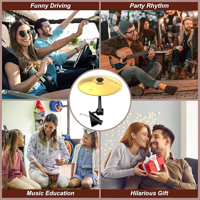 🔥Last Day 49% OFF🚗Car Cymbal-Air Vent Mini Drum Crash Cym
