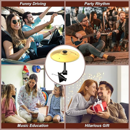 🔥Last Day 49% OFF🚗Car Cymbal-Air Vent Mini Drum Crash Cym