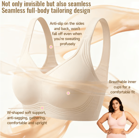 🏆BUY 1 GET 1 FREE -Super firming bra | Women Wirefree Bras 👍No more sagging breasts