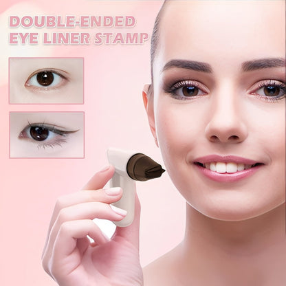 🔥LAST DAY SALE 49% OFF 🥇BUY 1 GET 1 FREE- New Foldable Eyeliner Stamp for Perfect Wings✨