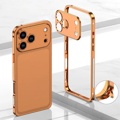 Aluminum Alloy Cooling Frame Heat Dissipation Case for iPhone 17 Series