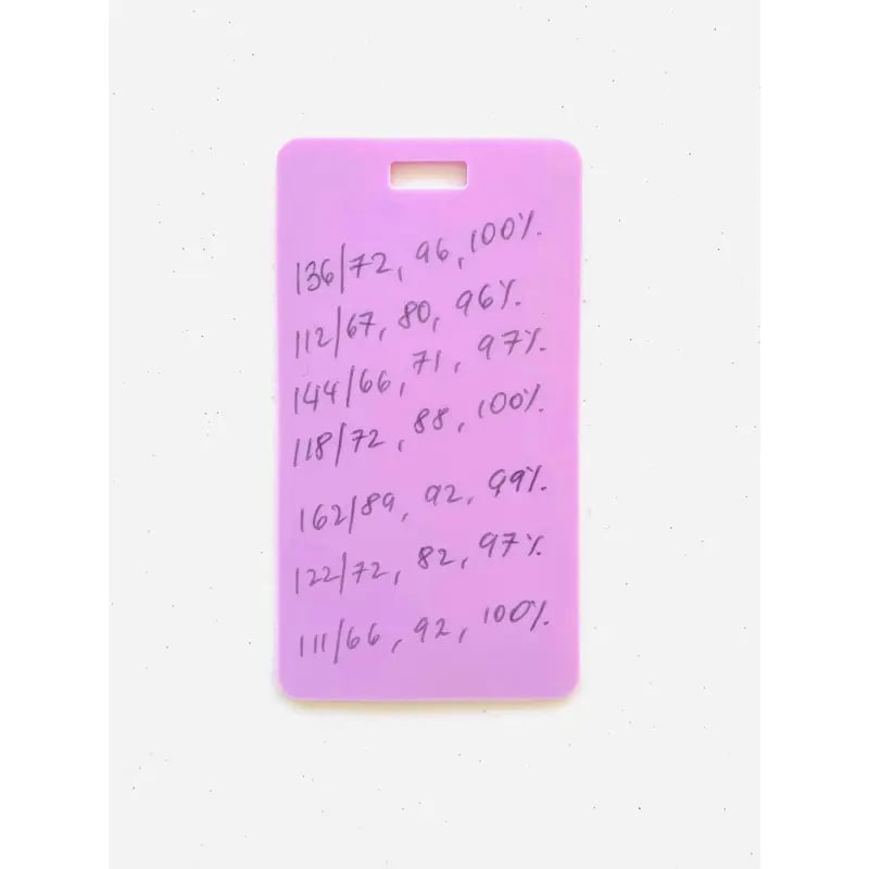 🩺Erasable Badge Note | Dual-Side Writable, Fade-Proof & No Blur (🖊Write. Wipe. Repeat.) 🎁Free Badge Clip Included📋