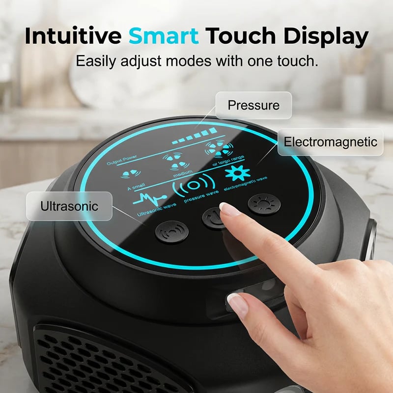 Flash Sale 60% OFF⭐High-Power Ultrasonic Pest Repeller - 600 Sq. Ft. Coverage Per Unit