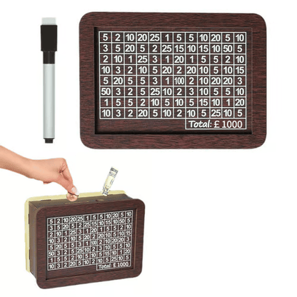 Hot Sale 49% OFF🎁Cash Vault Wooden Savings Box