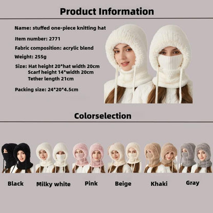 🔥Only £15.99 Last Day Promotion!💥🔥3 in 1 Beanie Hat For Women