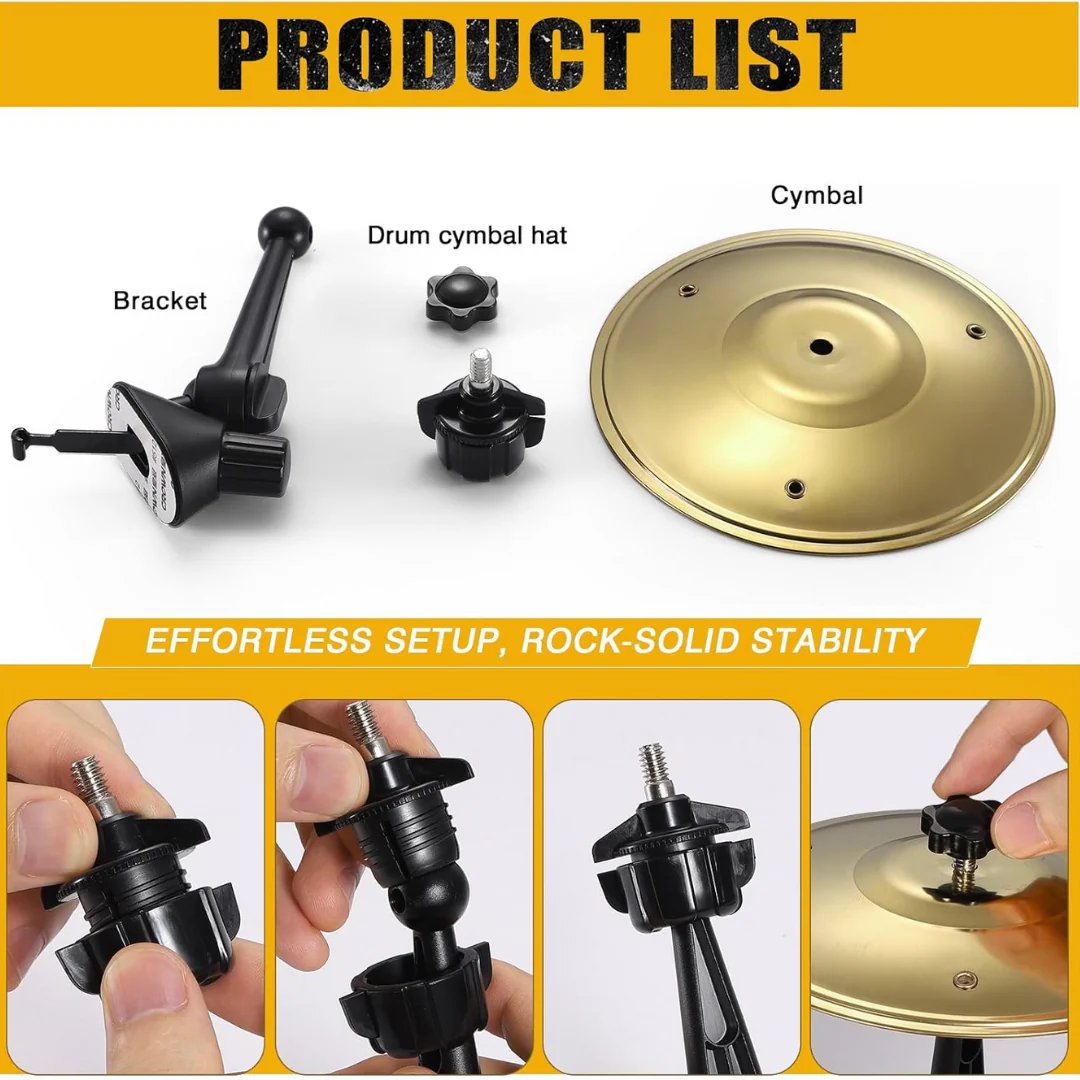 🔥Last Day 49% OFF🚗Car Cymbal-Air Vent Mini Drum Crash Cym