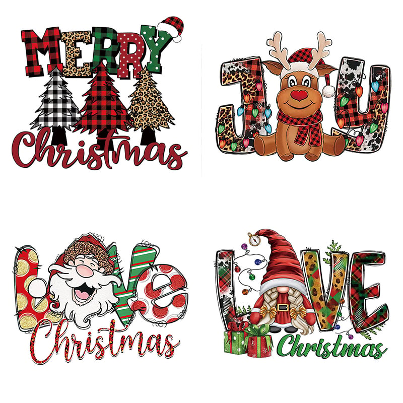 🔥Last Day 49% OFF🎄 15PCS Christmas Mystery DTF Transfer Bundle 🎅for T-Shirts, Totes & DIY Gifts