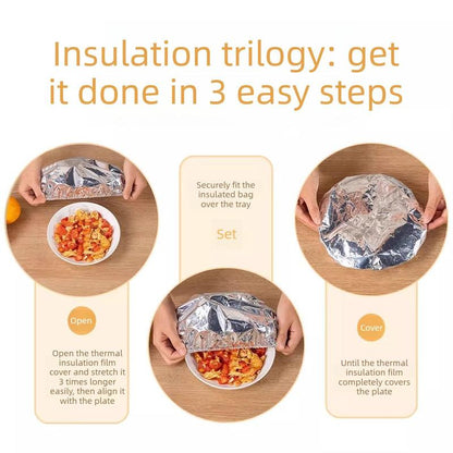 🥳2026 HOT SALE🥳💞50K+ SOLD!✨ 💝Aluminum Foil Heat-retaining Cover 1