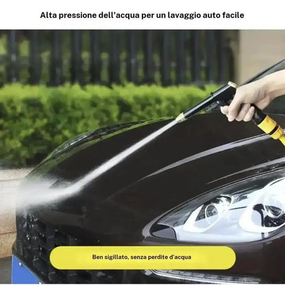 [FathersDayGift]Portable High Pressure Water Sprayer, Adjustable Garden Hose Nozzle Sprayer, Car Washing & Maintenance Tool, Pet Cleaning Tool & Dealsforyoudays