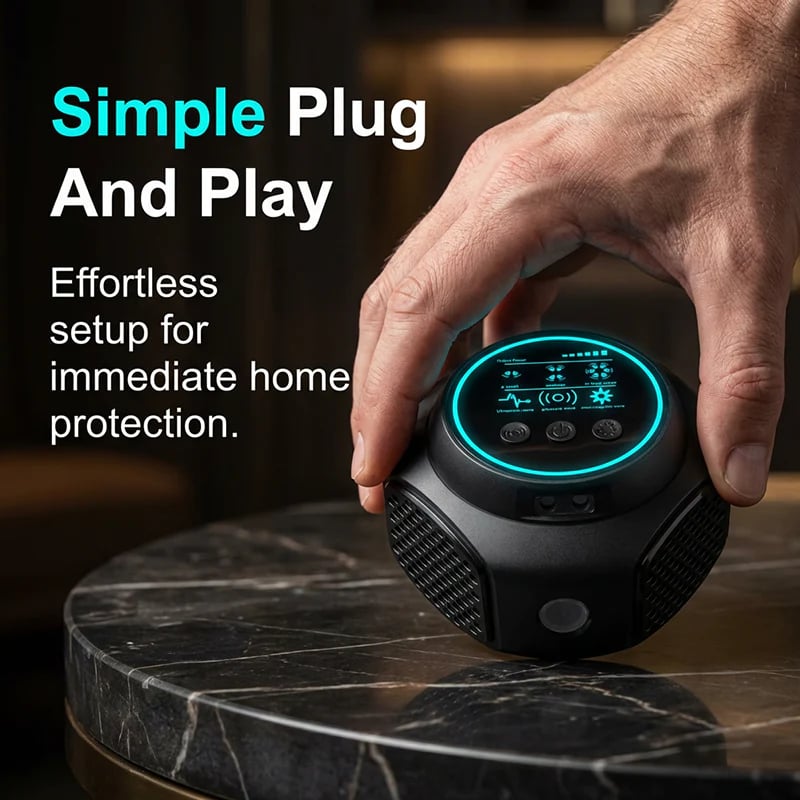 Flash Sale 60% OFF⭐High-Power Ultrasonic Pest Repeller - 600 Sq. Ft. Coverage Per Unit
