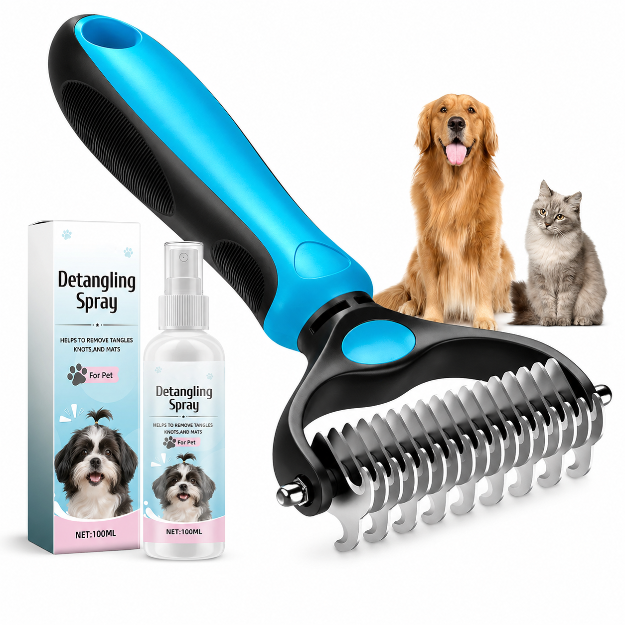 Blue+ Pet Deodorizing Spray 🌿