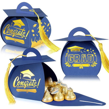 🔥Hot Sale 49% OFF🔥30 Pcs mini graduation cap candy cards