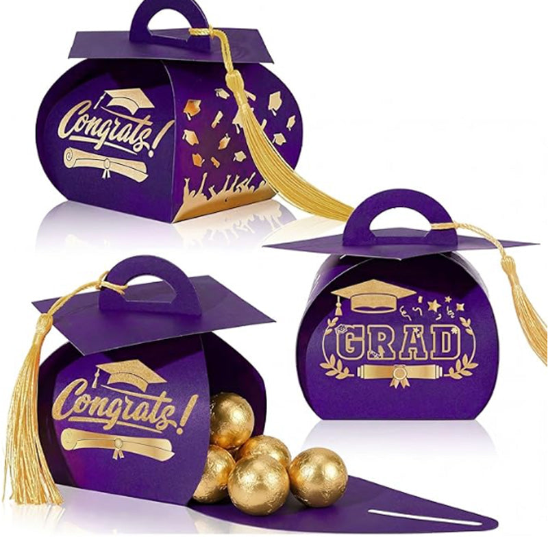 🔥Hot Sale 49% OFF🔥30 Pcs mini graduation cap candy cards