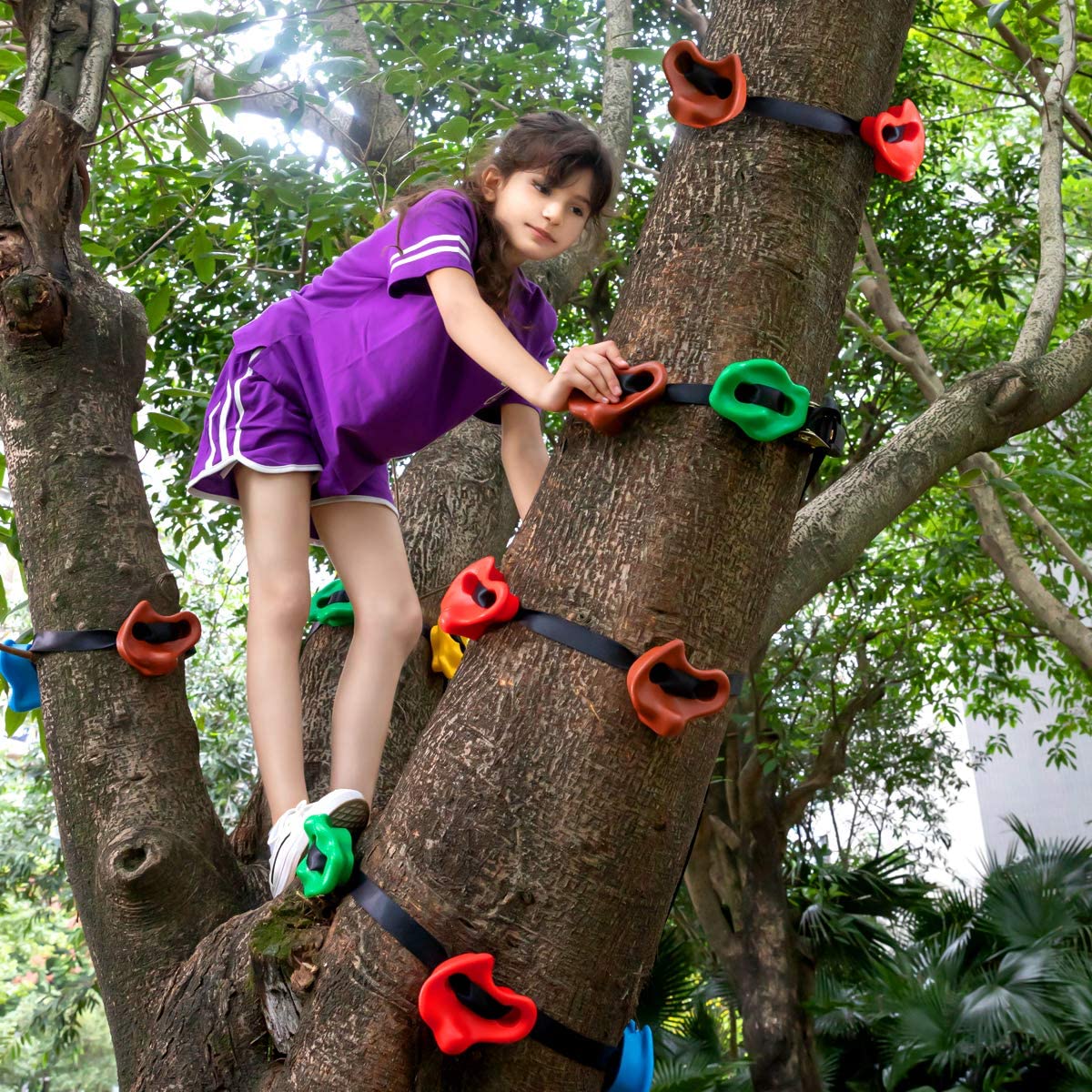🔥 65K+ SOLD! - Tree Climbing Holds for Kids Climber - FREE SHIPPING