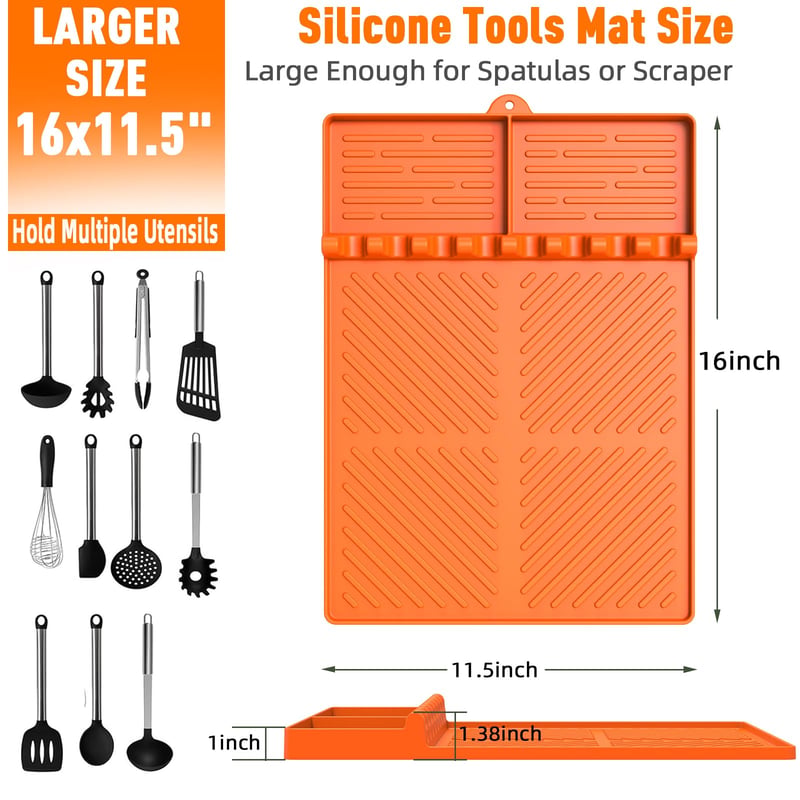 Silicone Griddle Tools Mat