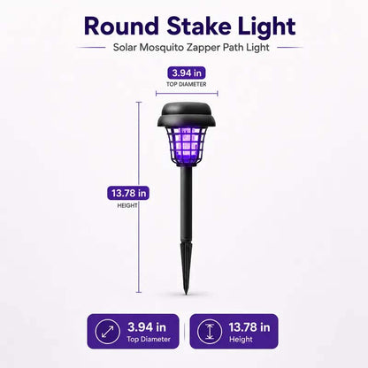 ⚡Summer Essentials 🦟Solar-Powered UV Mosquito Killer Lamp