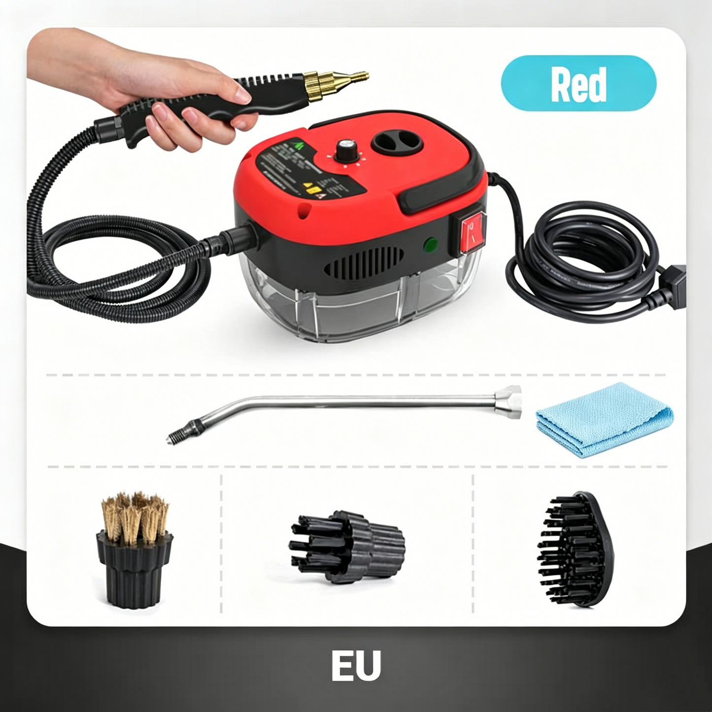 💧50% OFF! 2500W Handheld Steam Cleaner – High‑temp pressurized steam, melts grease & grime. No scrubbing. 🧼✨