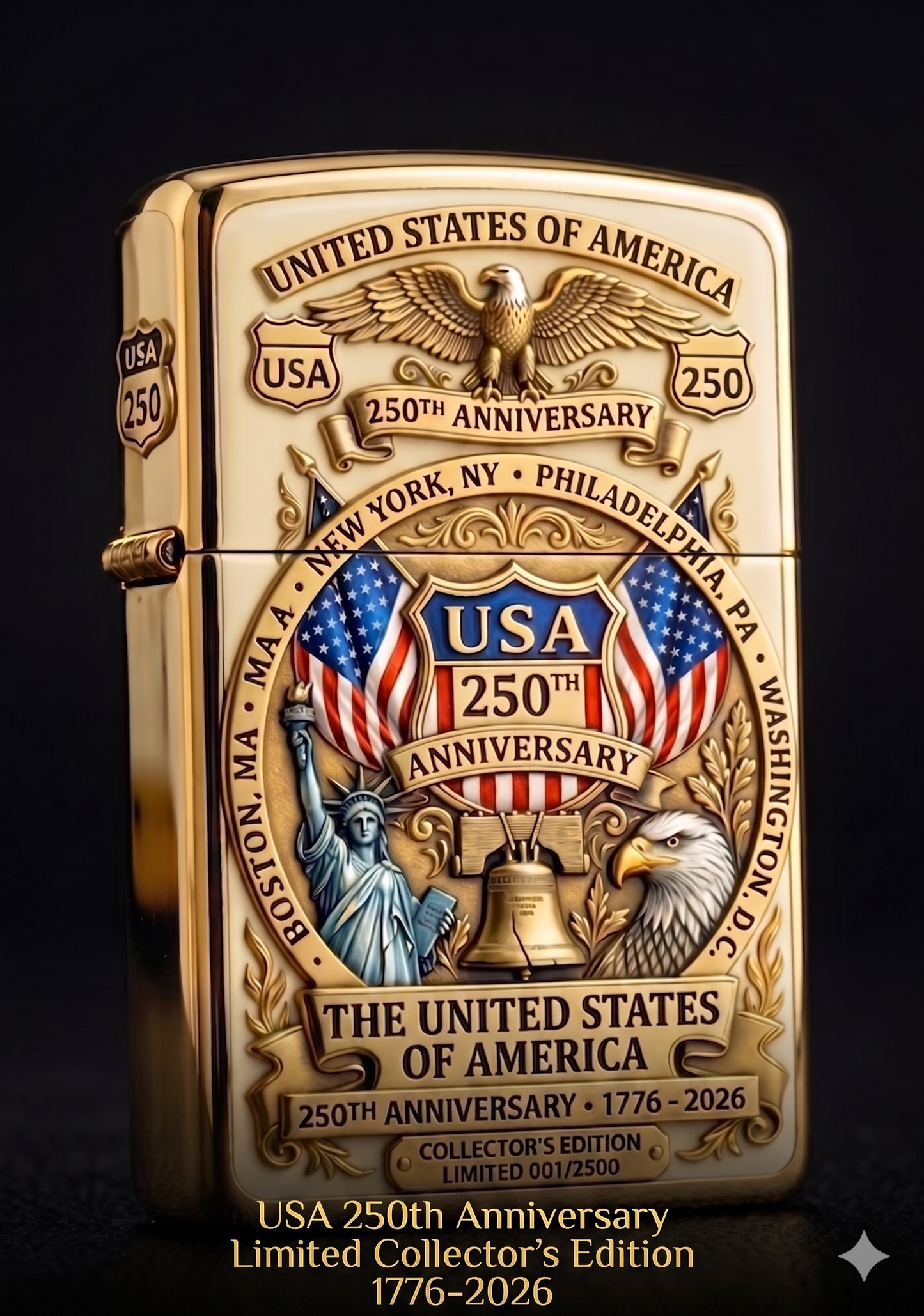 🔥 Father’s Day Sale -🎁USA 250th Anniversary Lighter（BUY 3 FREE SHIPPING)