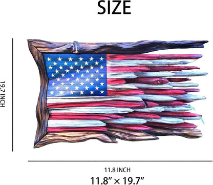 🎁Frank Handmade Wooden Flag – America 250th Anniversary (1776–2026) 🇺🇸🦅🏛️