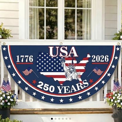 Flash Sale 60% OFF⭐Veteran Made - USA 250 YEARS COMMEMORATIVE BANNER
