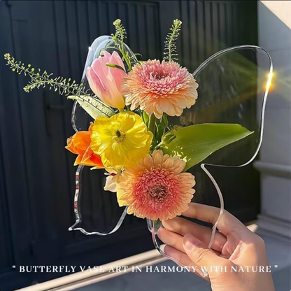 Transparent Butterfly Vase 🦋 — A Mother's Day Gift🎁