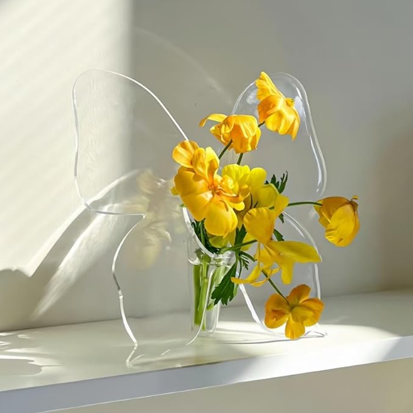 Transparent Butterfly Vase 🦋 — A Mother's Day Gift🎁