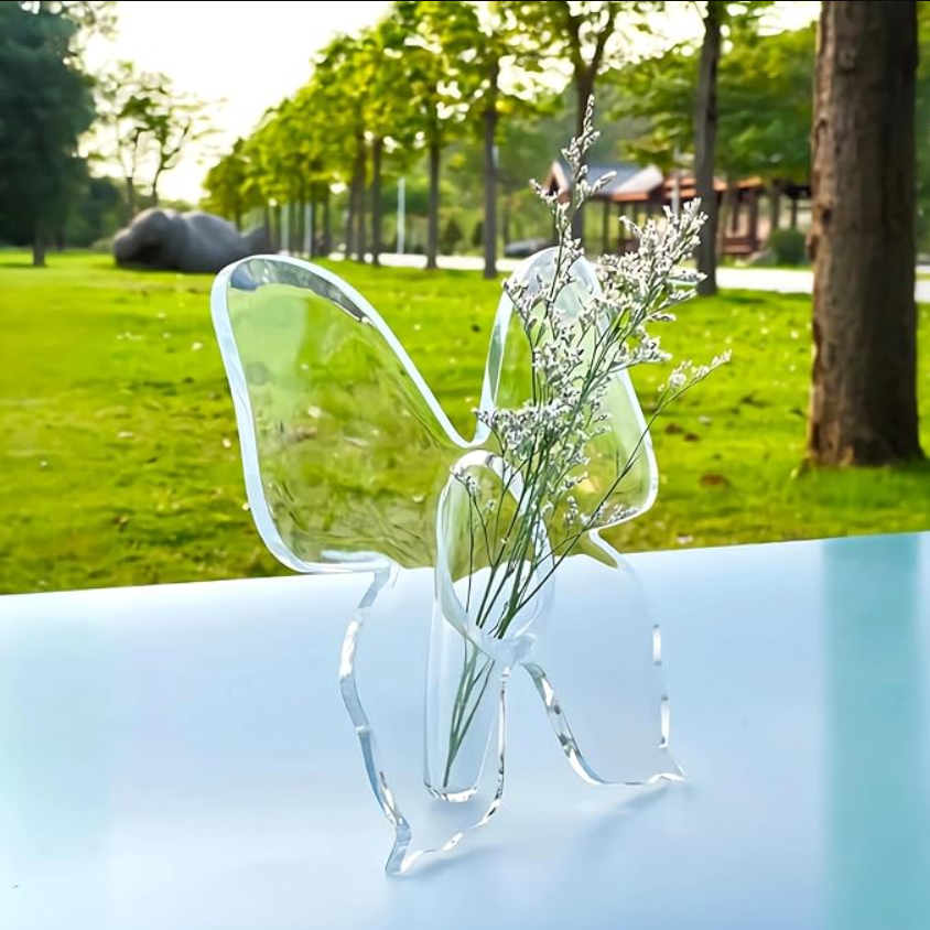 Transparent Butterfly Vase 🦋 — A Mother's Day Gift🎁
